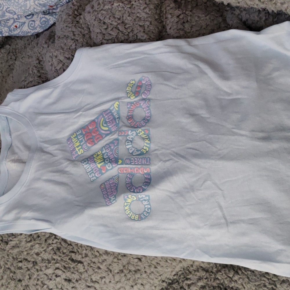 Girls adidas tank top